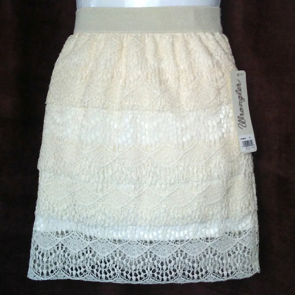 Wrangler Lace Layered Skirt